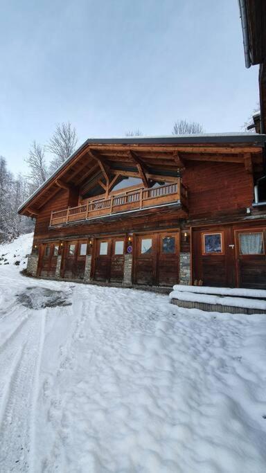 Chalet Entier 110M2 Avec Vue Et Sauna A 10 Min Des Pistes Сент-Фуа-Тарентез Экстерьер фото